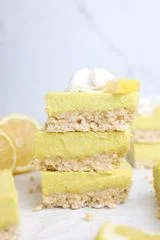 Vegan Lemon Cheesecake Bars