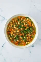 Lemon & Parmesan Chickpea Stew