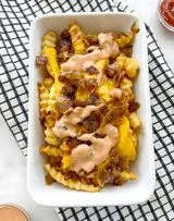 Vegan Animal Style Fries (Copycat In N Out Recipe)