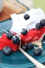 Strawberry Jello Pie