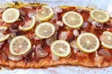 Sweet and Smoky Salmon with Shallots and Lemon