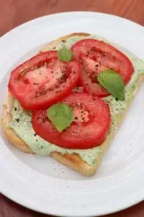Easy Basil Mayo with Lemon