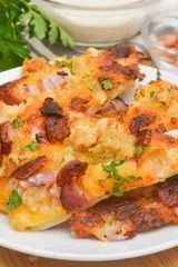 Bacon Chicken Ranch Flatbread