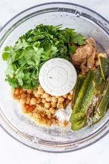 Cilantro Jalapeno Hummus