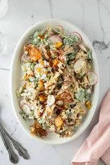 Crunchy Smashed Potato Salad