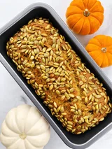 Vegan Pumpkin Banana Bread