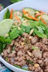 Tamarind Pork and Rice Bowls