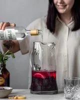 Blueberry Lemon Vodka Spritz