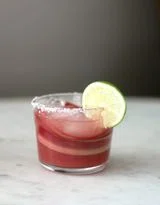 Watermelon-Rhubarb Margaritas