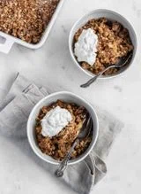 Gluten Free Apple Crisp With Irish Whiskey