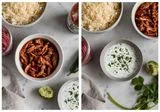 BBQ Chicken Nachos With Cilantro-Lime Crema