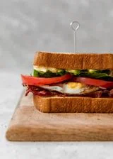 Breakfast Blt With Avocado & Spicy Mayo