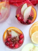 Winter White Sangria (Festive and Light)