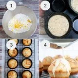 Lemon Poppy Seed Cupcake