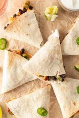 Oven-Baked Veggie Quesadillas
