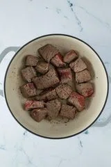 Rustic Beef Stew with Parmesan