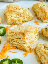 Jalapeno Cheddar Scones