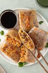 Rice Paper Dumplings With Tofu