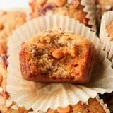 Butterscotch Banana Muffins
