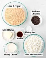 Salted Chocolate Rice Krispie Treats