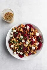 Beet Salad with Feta and Walnuts