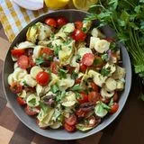Hearts of Palm and Artichoke Salad