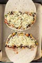 Oven-Baked Veggie Quesadillas