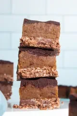 Double Chocolate Caramel Slice