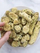 Vegan Fried Pickles