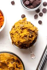 Edible Pumpkin Cookie Dough