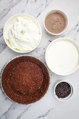 Chocolate Pudding Cream Pie