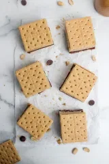 Frozen Peanut Butter S'mores