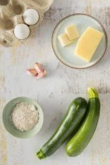 Oven-Baked Zucchini Fritters