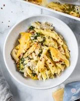 Cheesy Chicken Bacon Ranch Kale Casserole