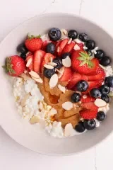 High Protein Cottage Cheese Breakfast Bowls (5 Ways)