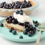 Blueberry Custard Pie