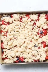 Strawberry Crumble Bars