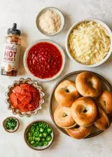 The Easiest Homemade Pizza Bagel Bites