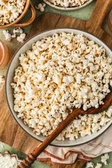 Homemade Cheddar Popcorn