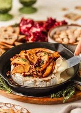Apple Baked Brie with Pecans
