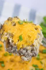 Hamburger and Hash Brown Casserole