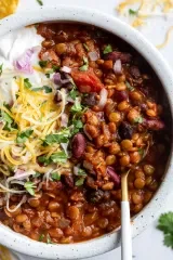 Easy Lentil Chili