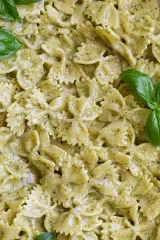 Pesto Cream Sauce (10 minutes!)
