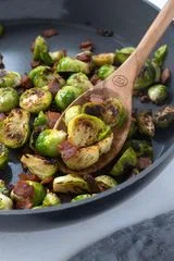 Easy Brussels Sprouts and Bacon