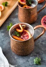 Blood Orange Moscow Mule