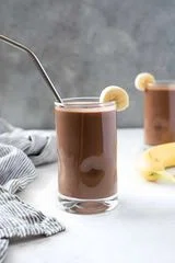 Chocolate Banana Protein Smoothie