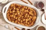 Overnight Eggnog French Toast Casserole