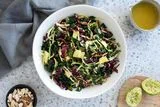 Kale Slaw with Honey Lime Dressing