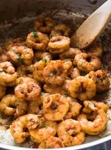 Blackened Shrimp with Avocado Ranch Dressing