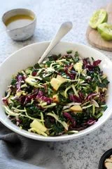 Kale Slaw with Honey Lime Dressing